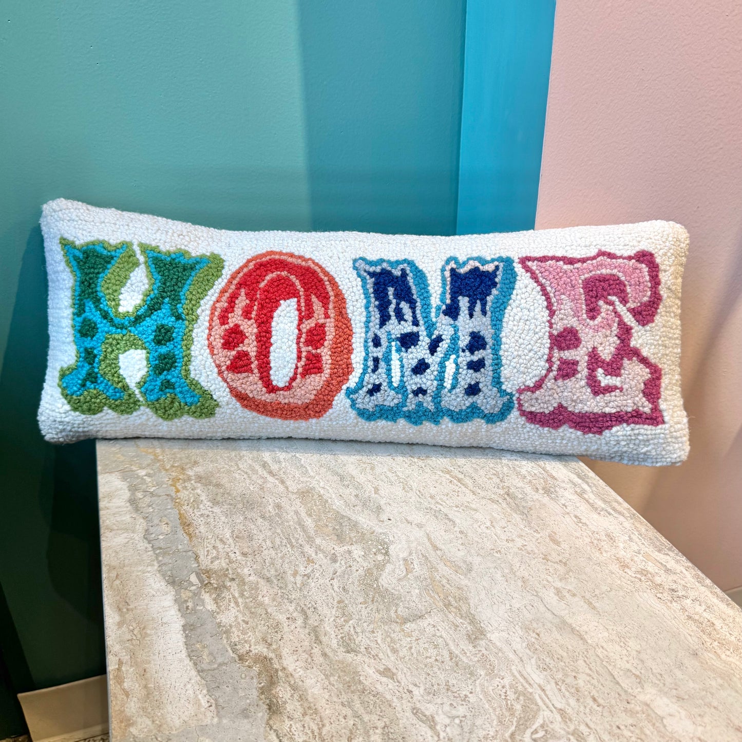 Colorful Home Hook Pillow