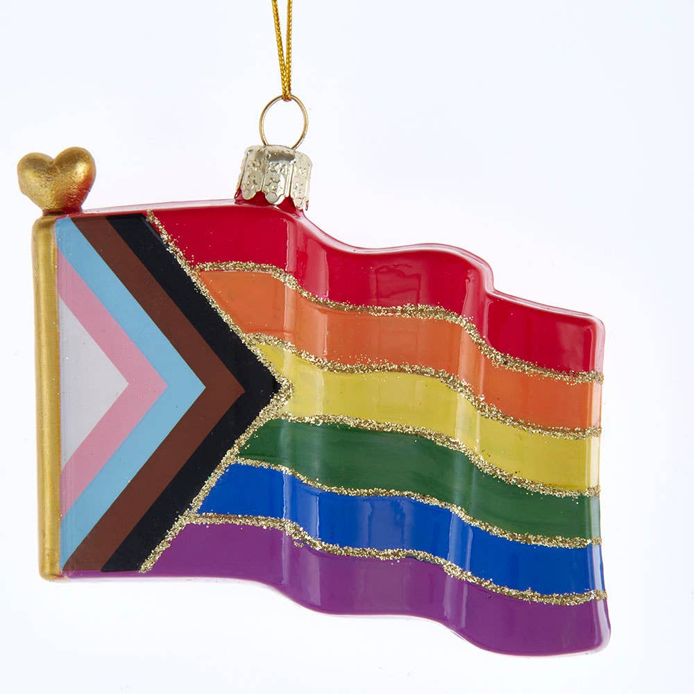 Pride Flag Ornament: Benefits Charity