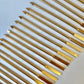 Vintage Set of 26 Gold Tone Metal "Arrow" Cocktail Picks