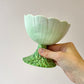 Vintage 8 Piece Set of Flower Cups and Saucers by Roscher & Co.