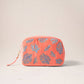 Coral Velvet Makeup Bag by Elizabeth Scarlett