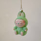Fuzzy Sleeping Monster Labubu Style Ornament