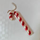 Glass Candy Cane Ornament