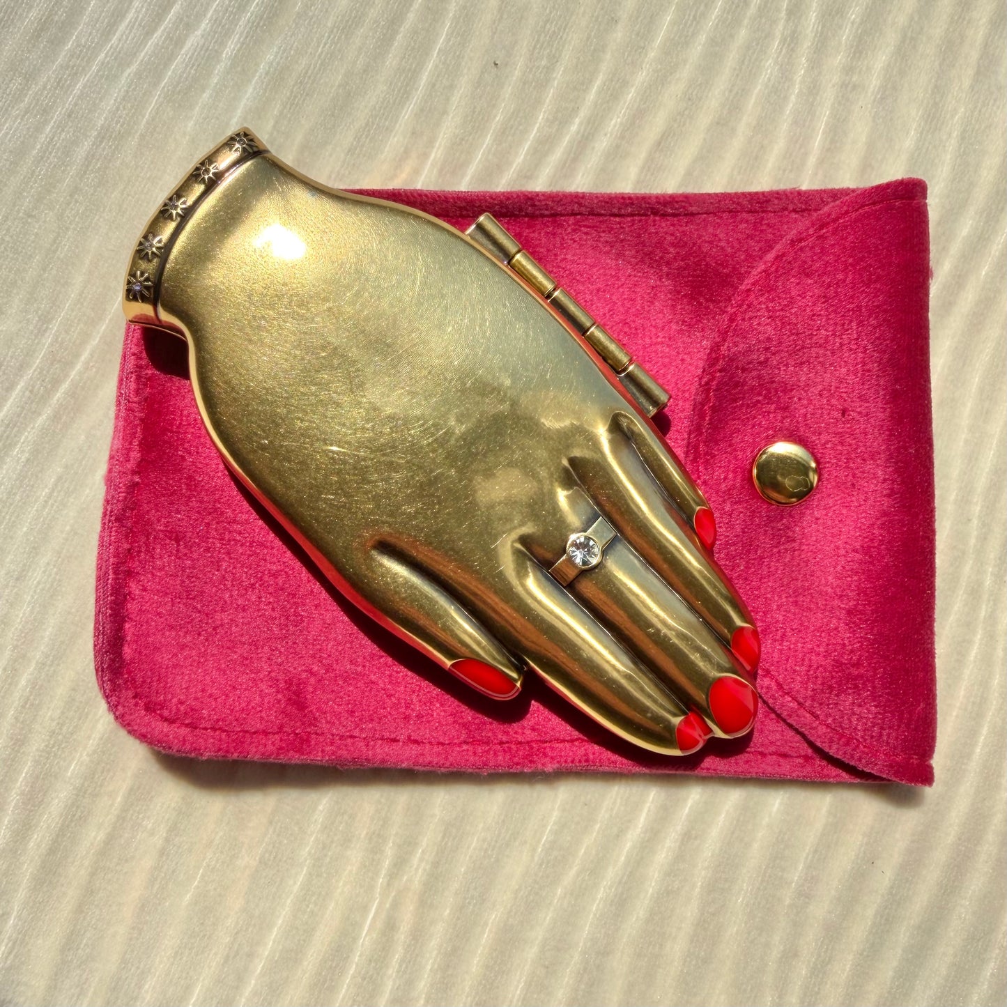 Handheld Compact Hand Mirror