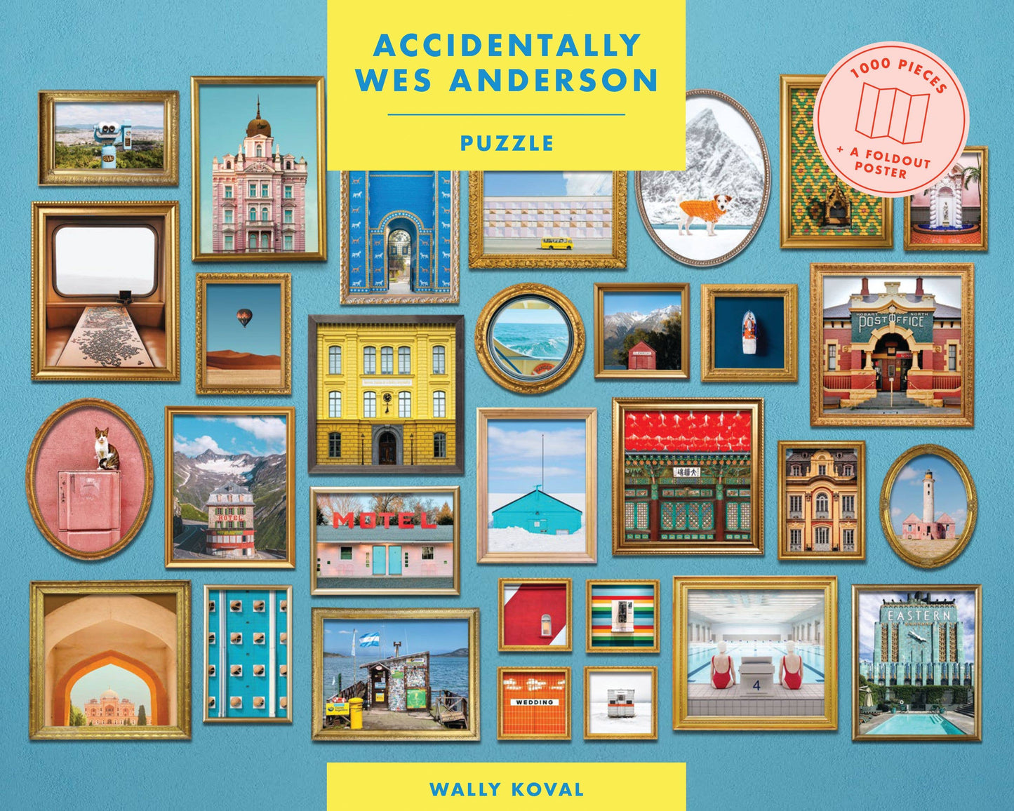 Accidentally Wes Anderson 1000 Piece Puzzle