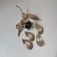 Vintage Silver-Plated Flower with Individual Petal Ashtray/Dishes by PLAME Spain