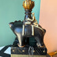 Vintage Raymond Waites for Tyndale Asian Elephant and Rider Table Lamp