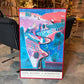 Vintage David Hockney "A Retrospective" 1988 Museum Poster - Framed