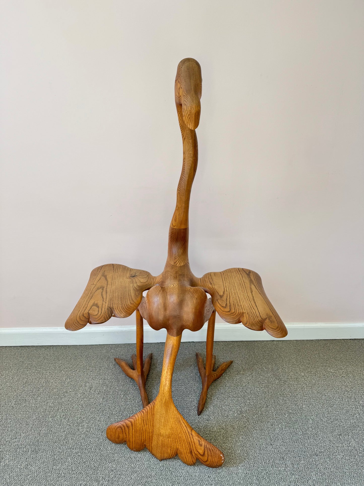 1980 Andrew Willner Ostrich Table/Signed and Dated
