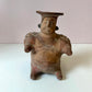 Vintage Handcrafted Mexican Terracotta Figurative Talisman Vessel/Vase