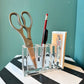 Vintage Lucite Guzzini Letter and Pen Desk Organizer
