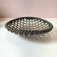Vintage Mid-Century Pottery Lattice Bowl