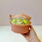 Vintage GEO Paris Ceramic Salmon Tureen Dish (as is)