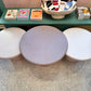 Set of 3 Vintage Nesting Mushroom Tables