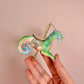 Resin Carousel Dragon Ornament