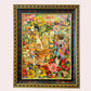 Vintage Original Framed "Once Upon A Springtime" 1981-1982 Acrylic on Board by Phyllis Londraville