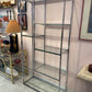 Vintage DIA Style Chrome and Glass Etagere