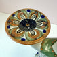 Vintage El Palomar Mexican Pottery Figural Woman Candelabra Candle Holder