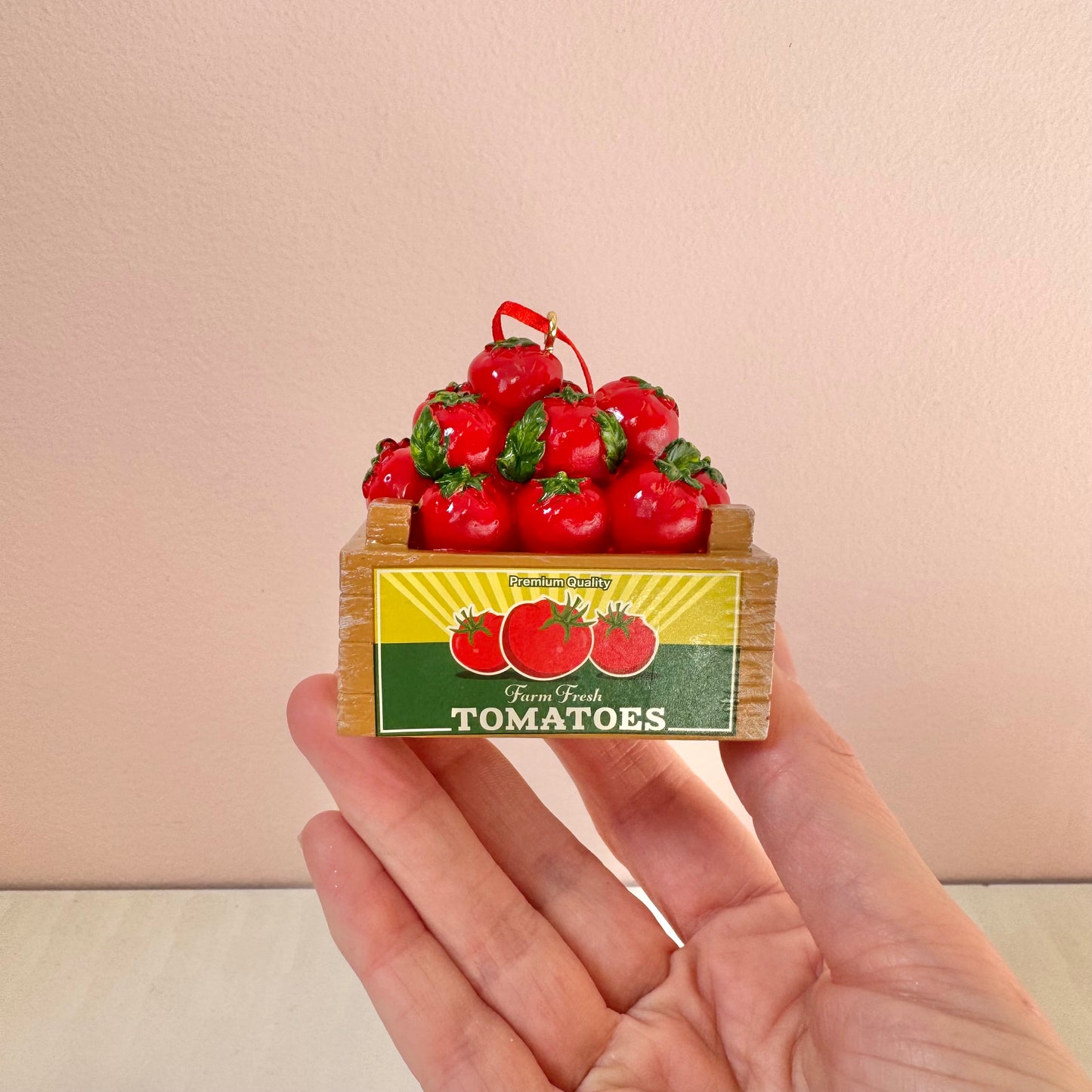 Fruit/Veggie Crate Ornament