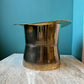 Vintage Brass Top Hat Planter/Wine Bucket