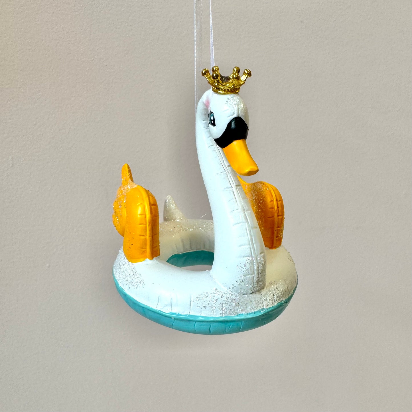 Swan Inflatable Float Ornament