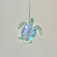 Iridescent Acrylic Turtle Ornament