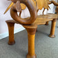 1981 Andrew Willner Elephant Bench/Signed and dated