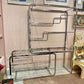 DIA Chrome and Glass Nesting Etagere