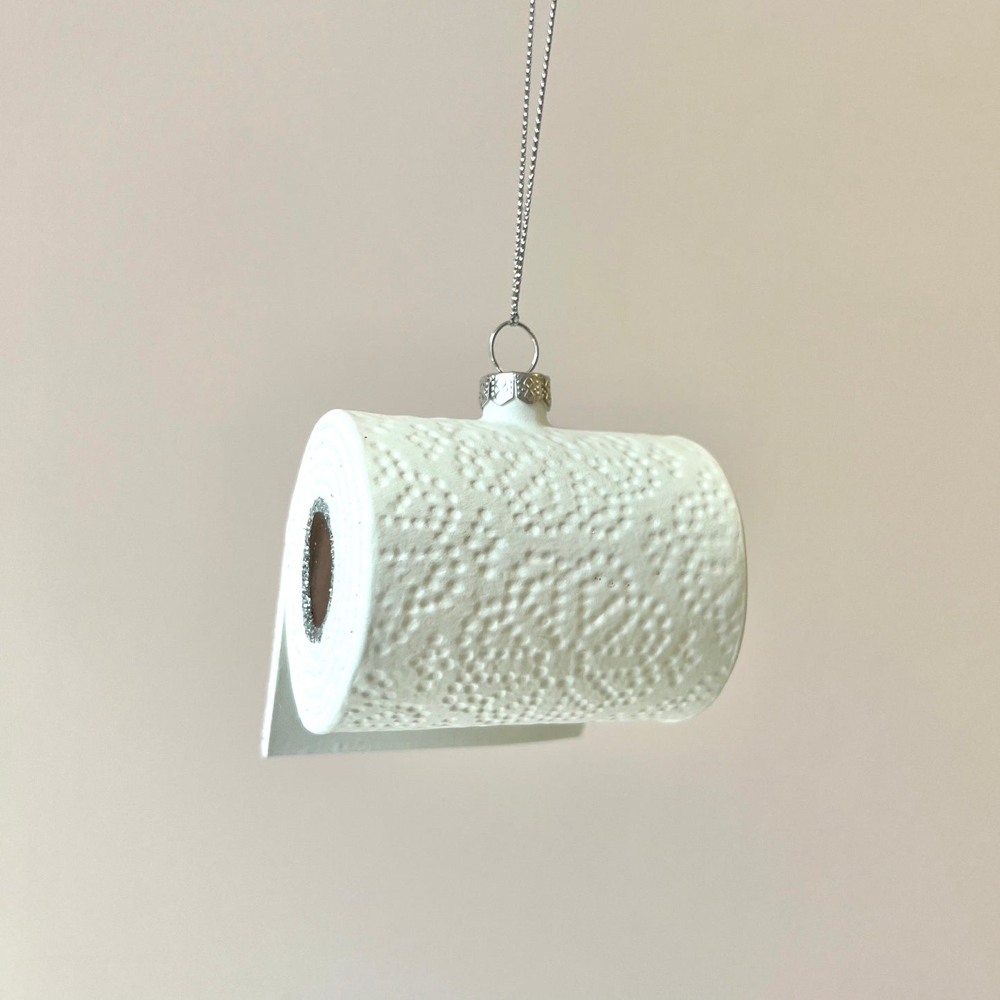 Shit Happens Toilet Roll Ornament