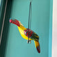 Vintage Papier-Mache Toucan Sculpture on Hanging Stand