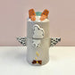 Vintage Large Post-Modern Ceramic Totem Cookie Jar