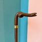Vintage Coiled Snake Walking Stick Cane