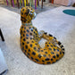 Extra Large Vintage Resting Cheetah Statue