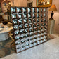 Vintage Turner Space Age Chrome Bubble Mirror