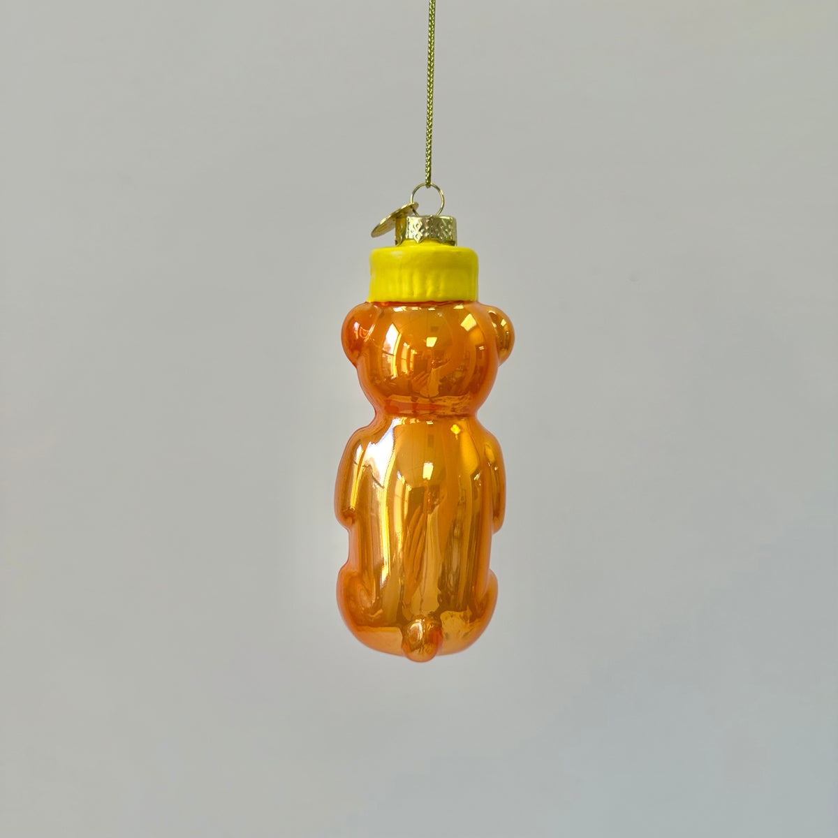 Honey Bear Glass Ornament