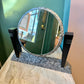 Vintage Speckled Postmodern Vanity Mirror