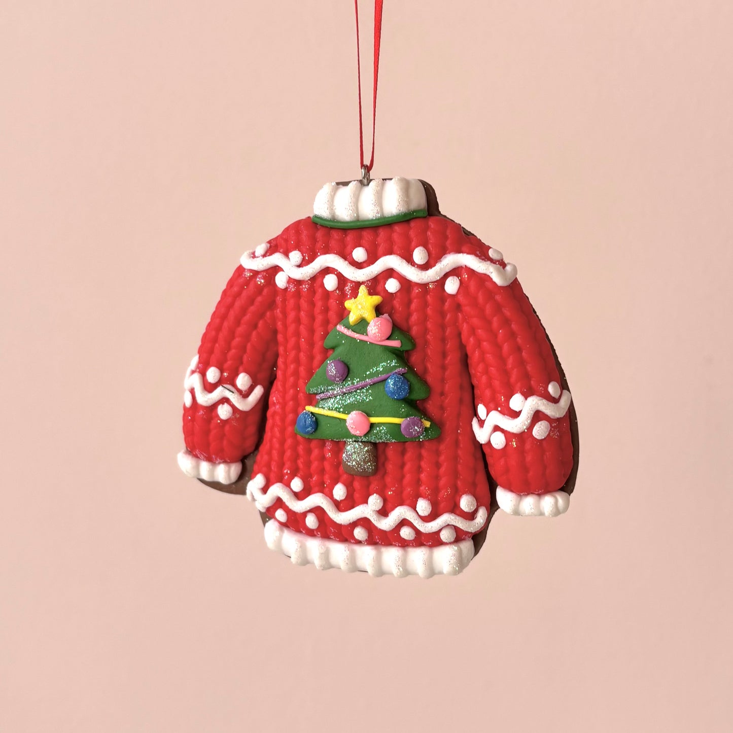 Ugly Sweater Resin Ornament