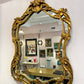 Vintage Large Gold Giltwood Rococo Style Mirror
