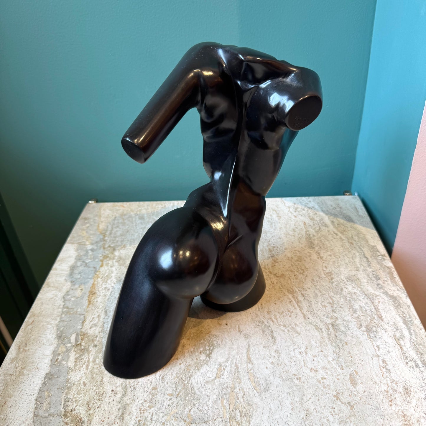 Vintage Bronze Female Sculpture #165 by Hattakitkosol Somchai
