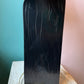 Vintage Gold and Black Abstract Female Male Lamp by FAIP