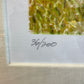 Vintage Limited Edition Screenprint Titled "Triumph Trumpet" by Tom Blackwell