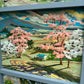 Vintage 1950's Original Paint by Numbers Screen/Room Divider