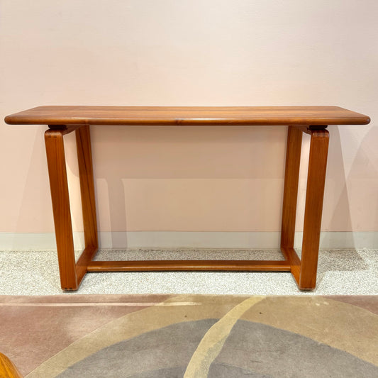Vintage Teak Console Table
