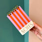 Notes Chunky Notepad - Stripes