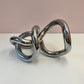 Vintage 1982 Chrome "Tangle" Sculpture by Richard X Zawitz