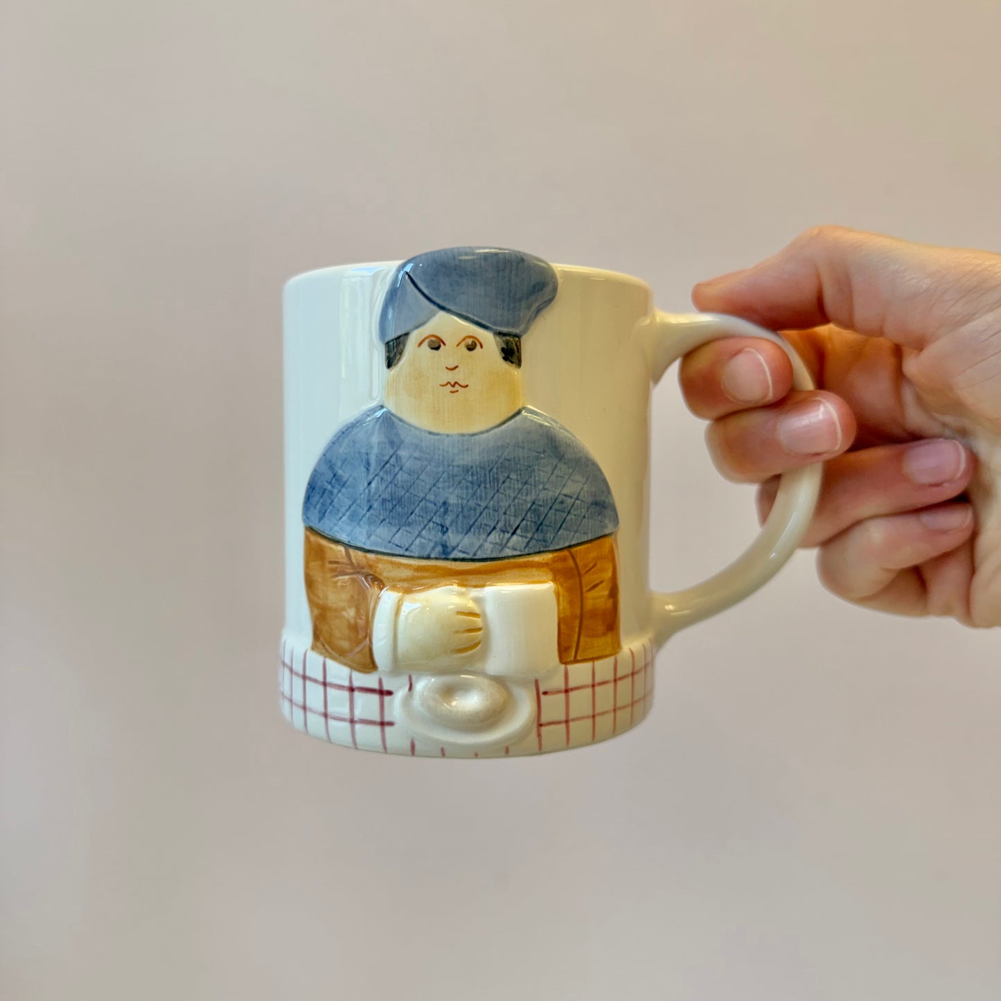 Vintage 1983 “Les Artisans” Character Mugs by Sigma - Set of 4