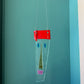 Vintage Fused Glass Face Sculpture by Y.Royon