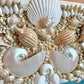 Vintage Shell Encrusted Mirror
