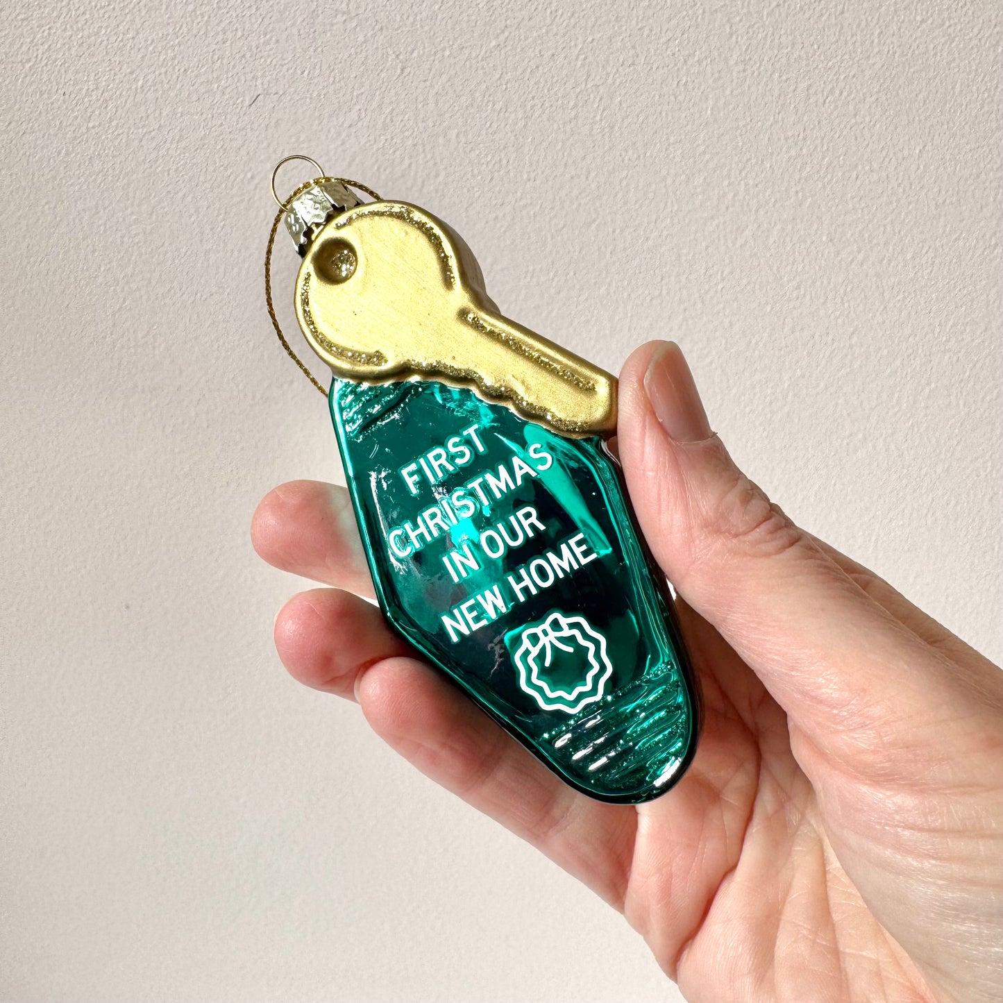 "First Christmas in Our Home" Key Ornament