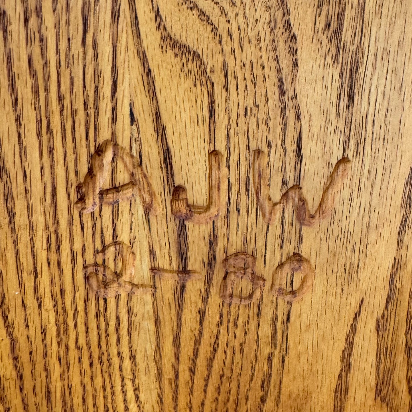 1980 Andrew Willner Three Person Bench/Signed and dated